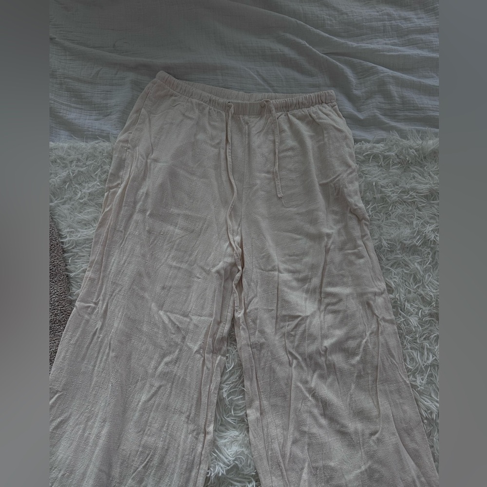 Tan Linen pants